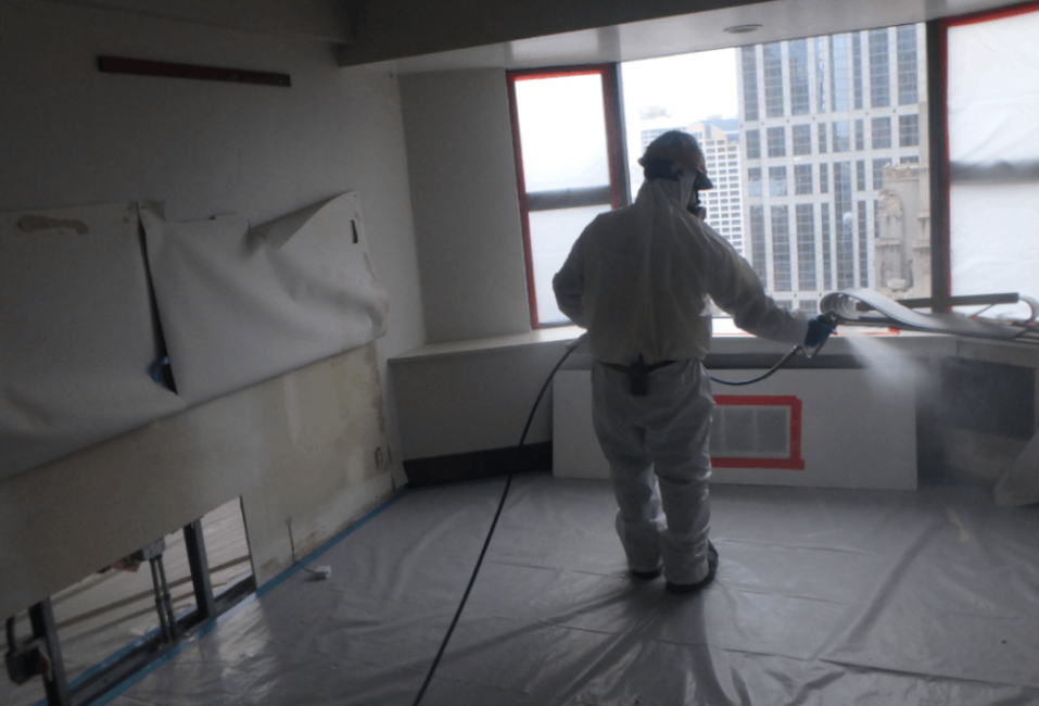 Certified Abatement Workers in Seattle Commercial Hospitality Building